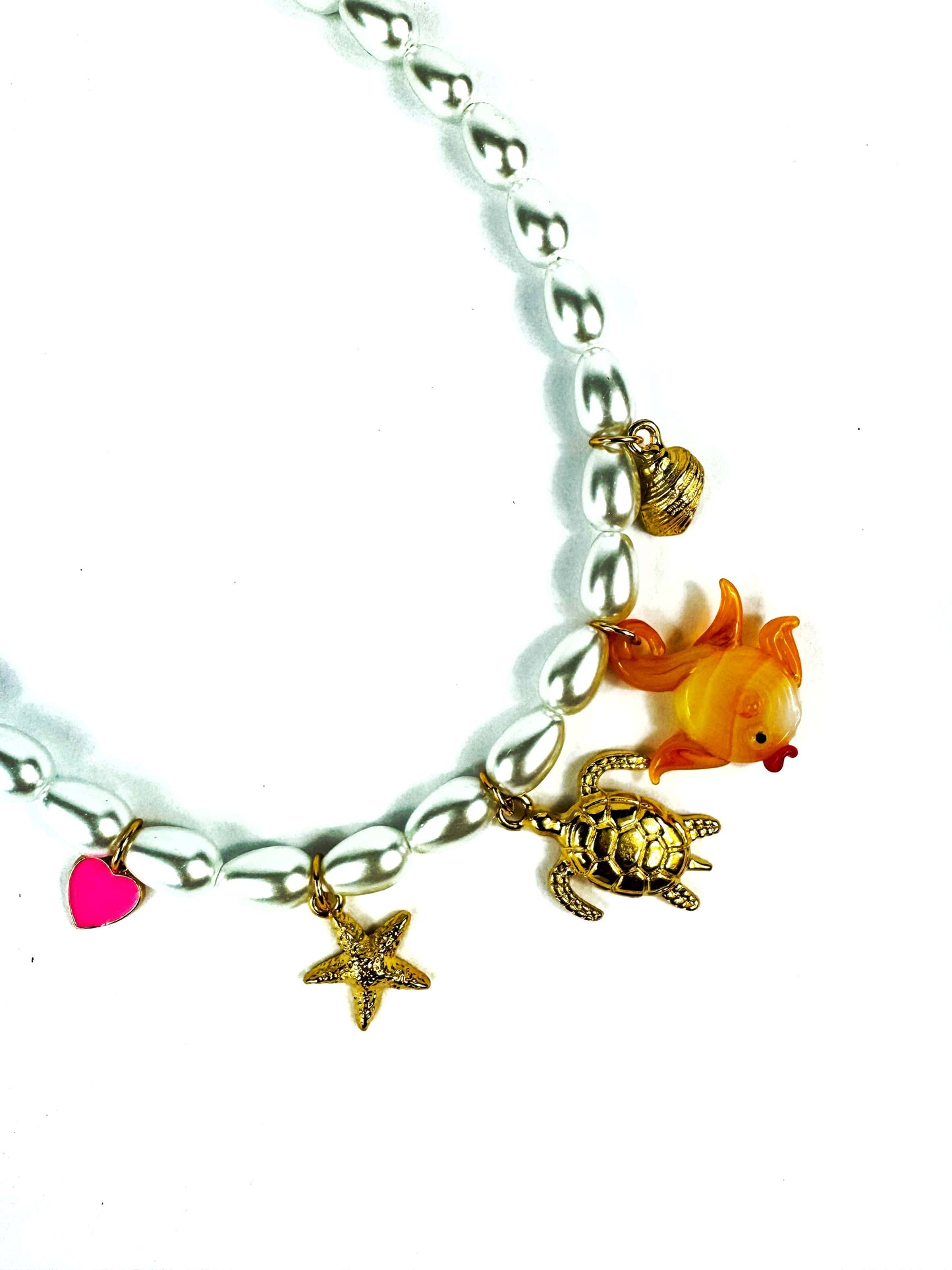 Collar de perla “tilichitos playa”