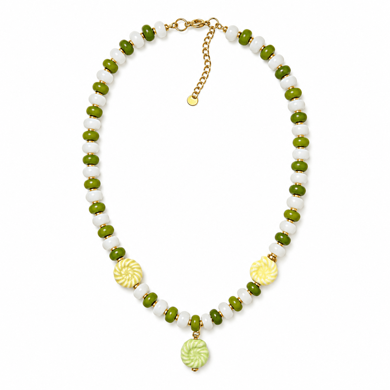 Collar olive conchitas
