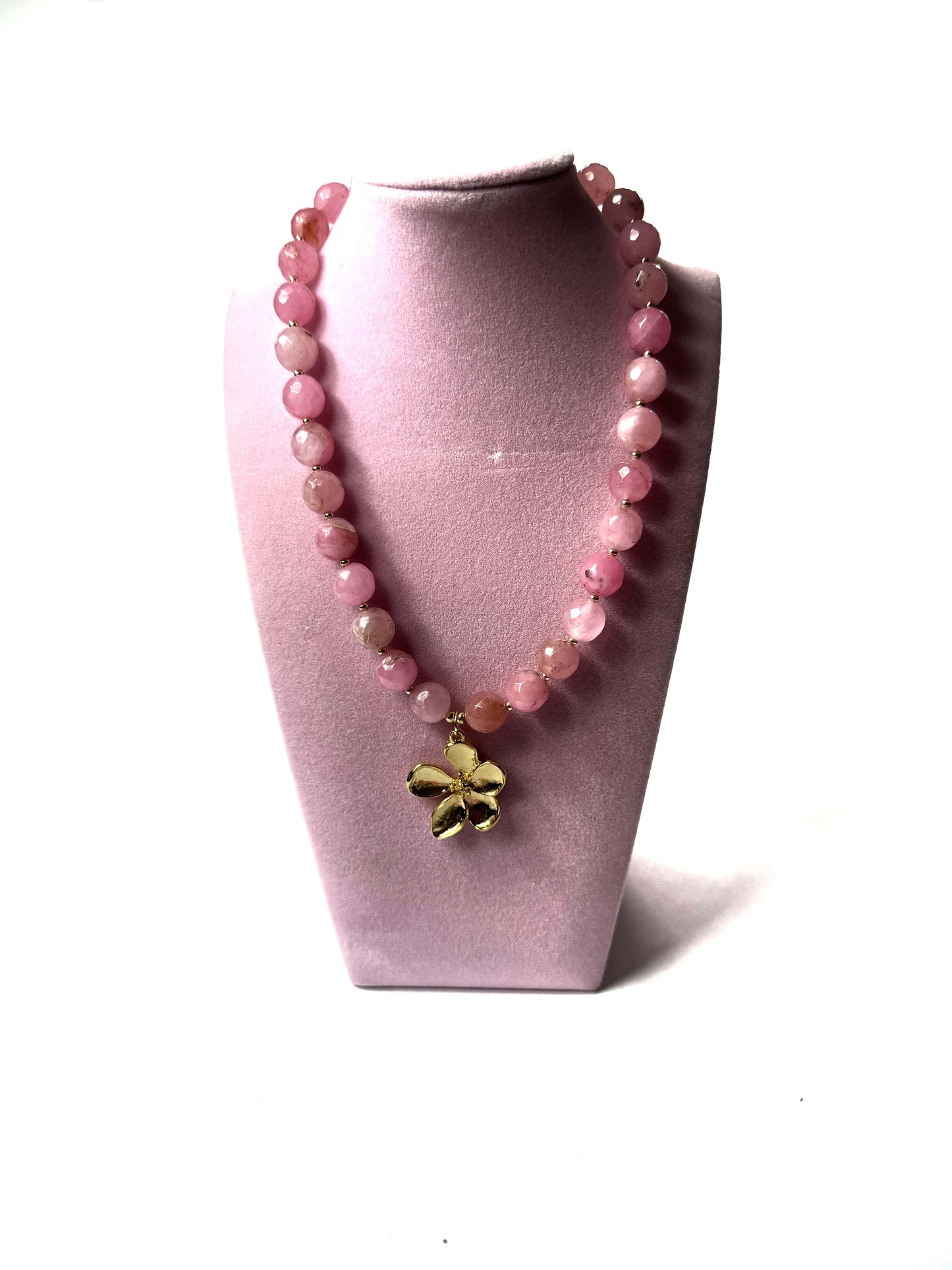 Collar jade daisy mod.2