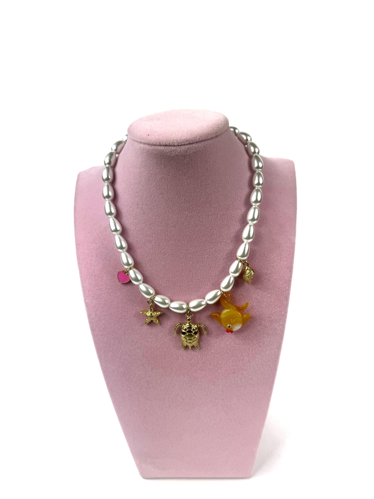 Collar de perla “tilichitos playa”