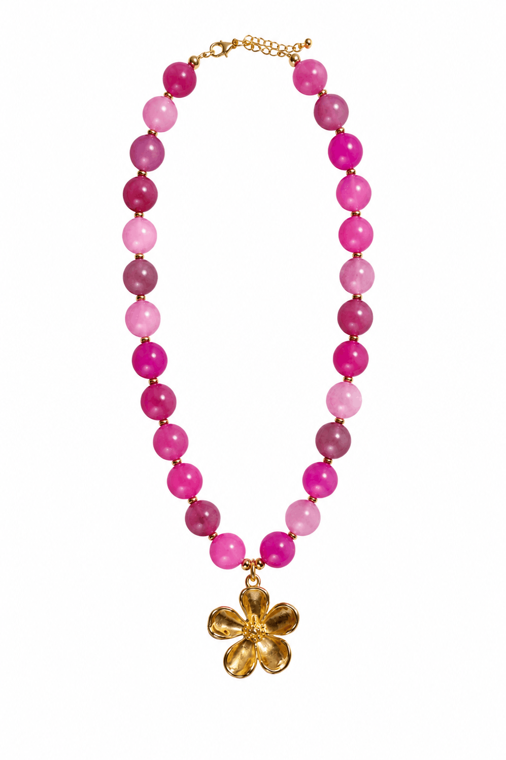 Collar magenta bloom