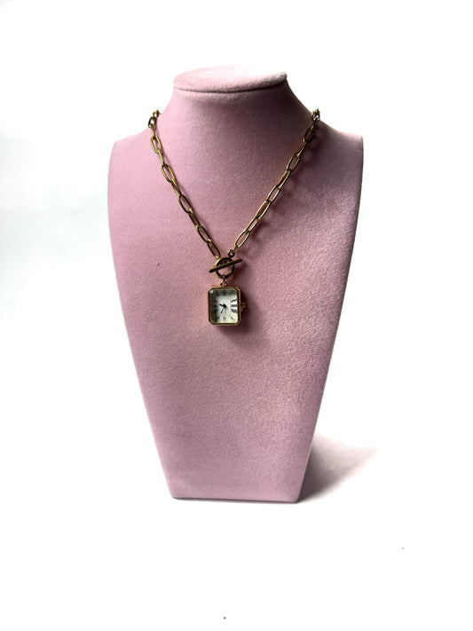 Collar reloj